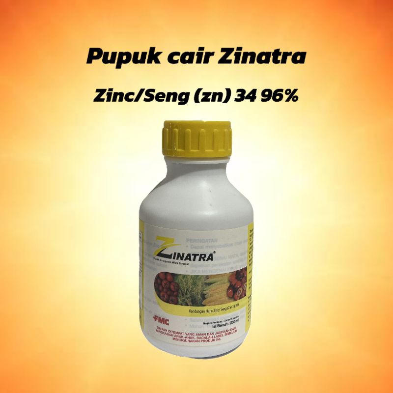ZINATRA PUPUK CAIR ZINATRA ZINC / SENG / ZN CAIR