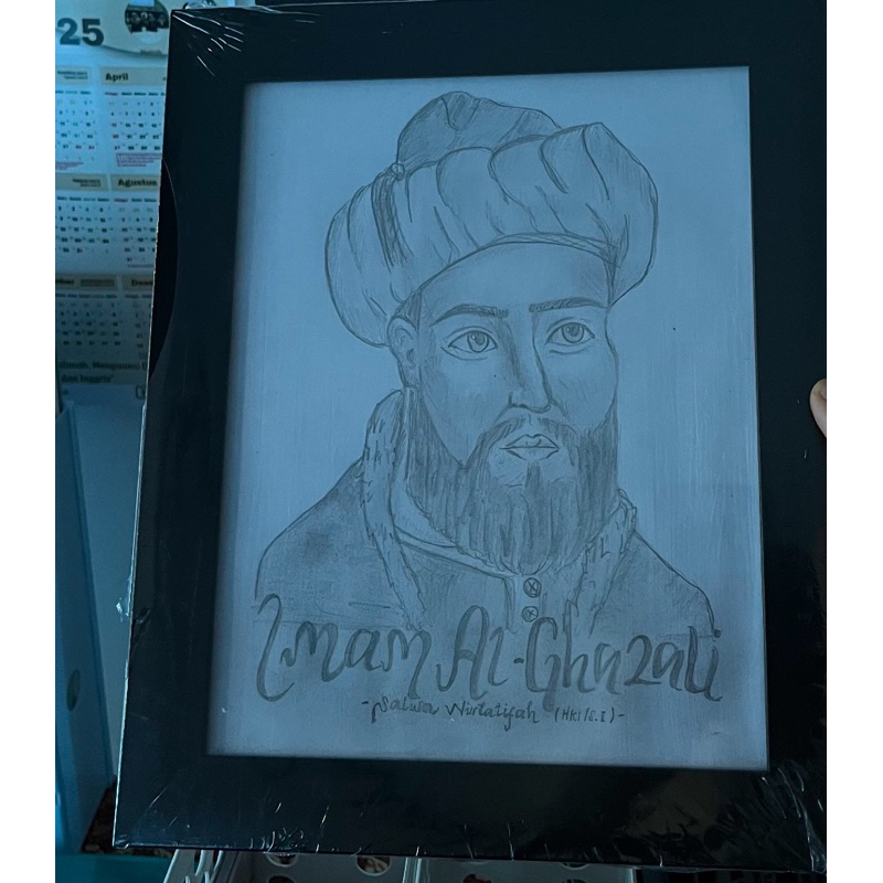 

Jasa Gambar Sketsa Wajah + Bisa Request Pigura | Handmade