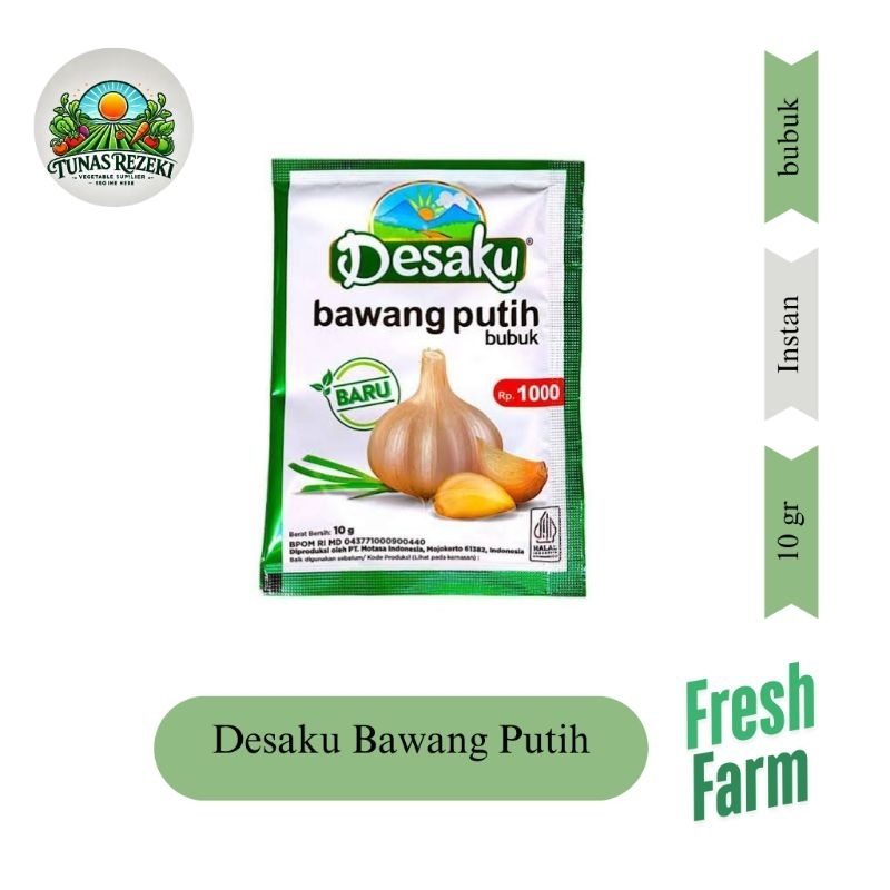 

Desaku Bawang Putih Bubuk 10 gr | Bawang Putih Bubuk