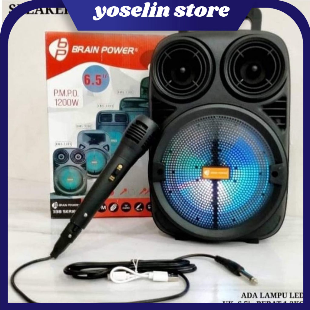 [ YS ] Speaker Speker Spiker Sepiker Sepeker Jumbo Besar Dengan Mic Karaoke Musik Music Box Bluetoot