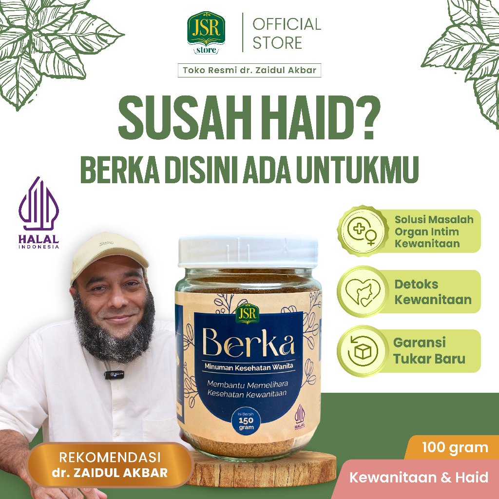 

JSR BERKA dr Zaidul Akbar Pelancar Haid, Masalah Organ Intim Wanita, Haid Teratur