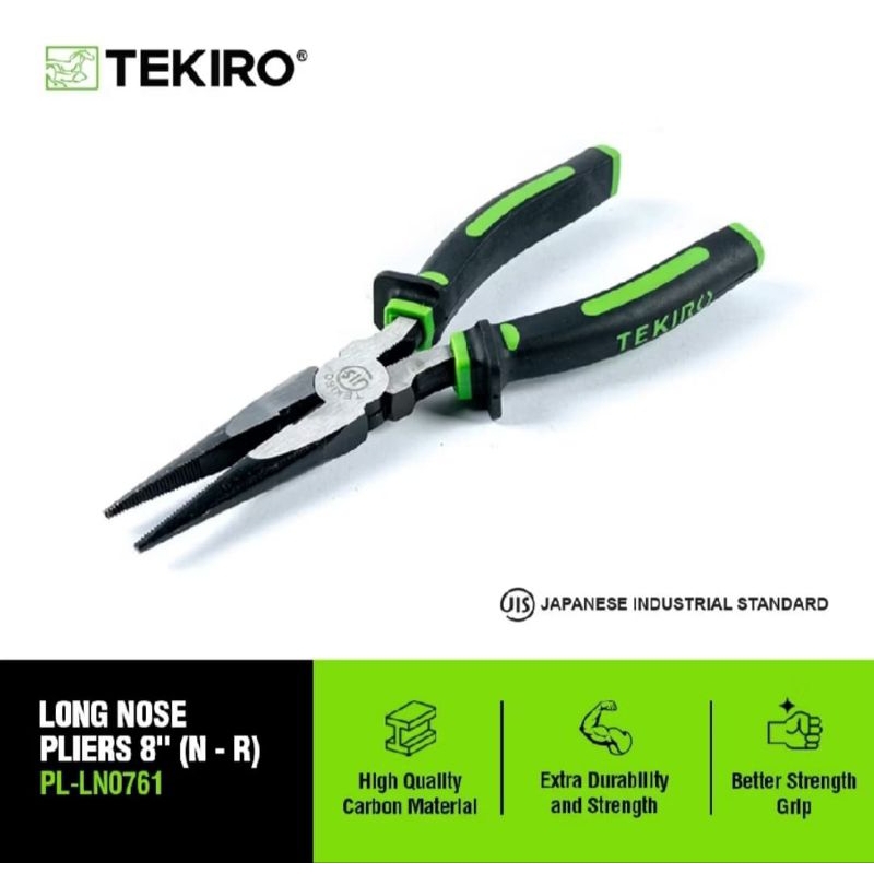 TEKIRO Tang Lancip 8" Gegep Lancip 8"