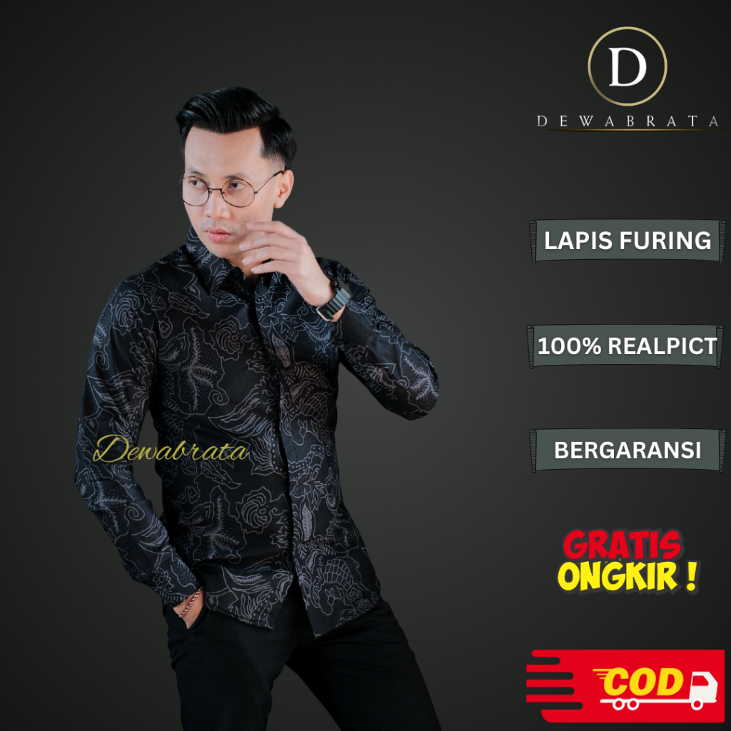 Dewabrata Premium Batik Kresna Kemeja Slimfit