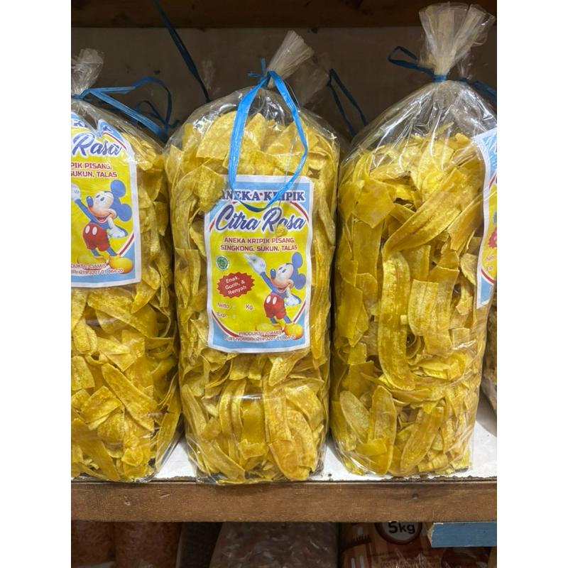 

Kripikku | Keripik pisang 1 KG Gurih