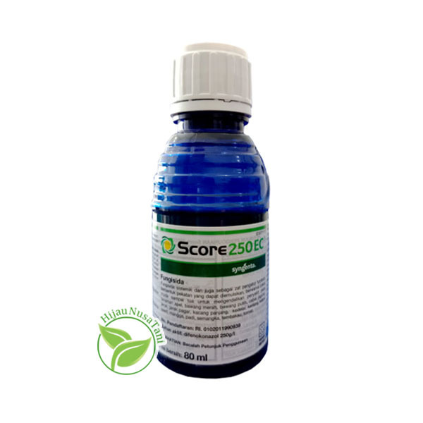 Fungisida SCORE 250EC 80ml SYNGENTA - pembasmi jamur hama penyakit tanaman sistemik 250 EC 80 ml 100
