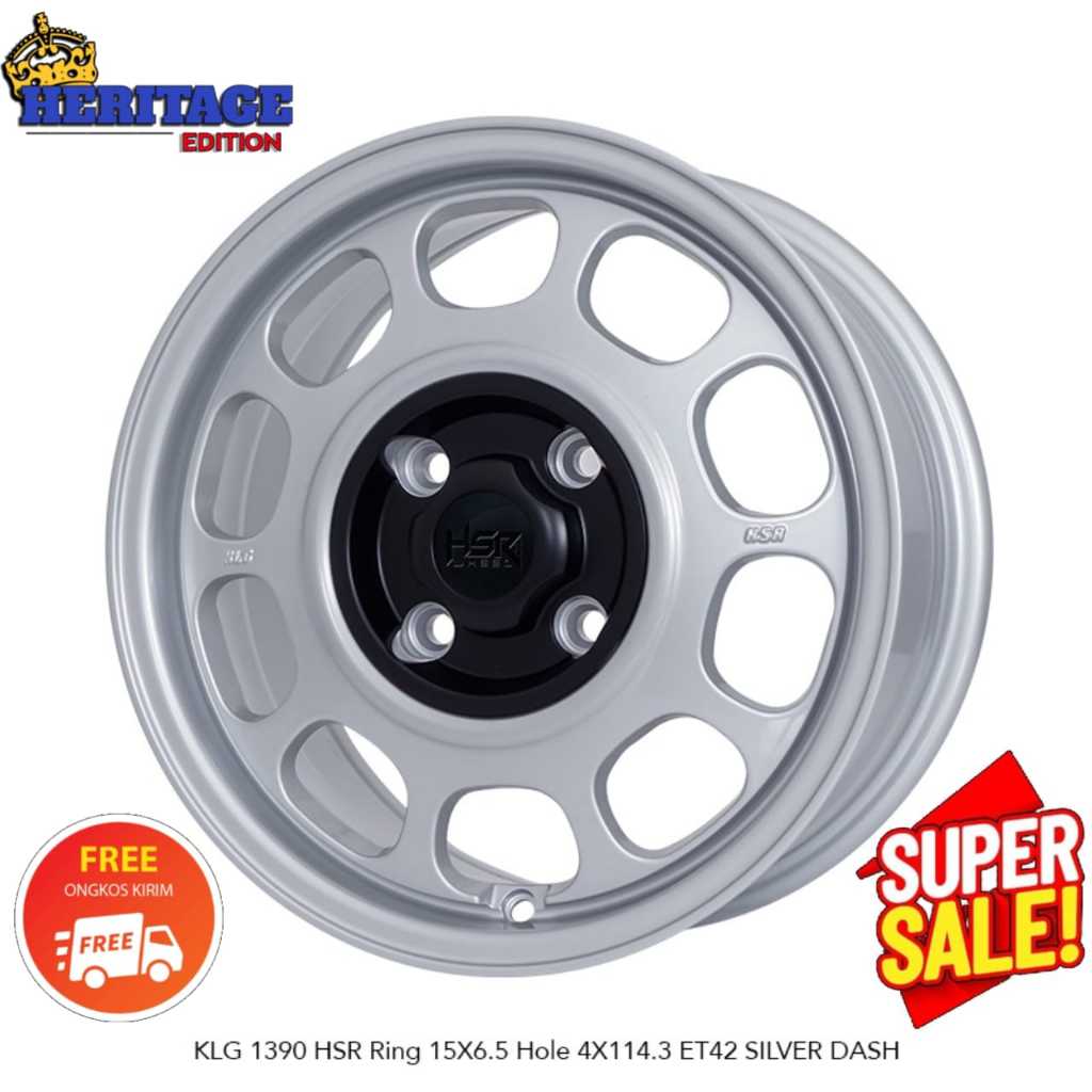 Velg mobil kijang panther livina confero evalia carry murah ring 15 velg hsr wheel klg manado