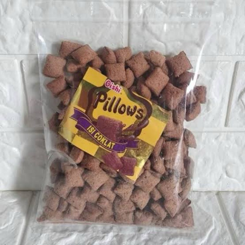 

500 gram Snack Pillow Coklat / Ubi Kiloan