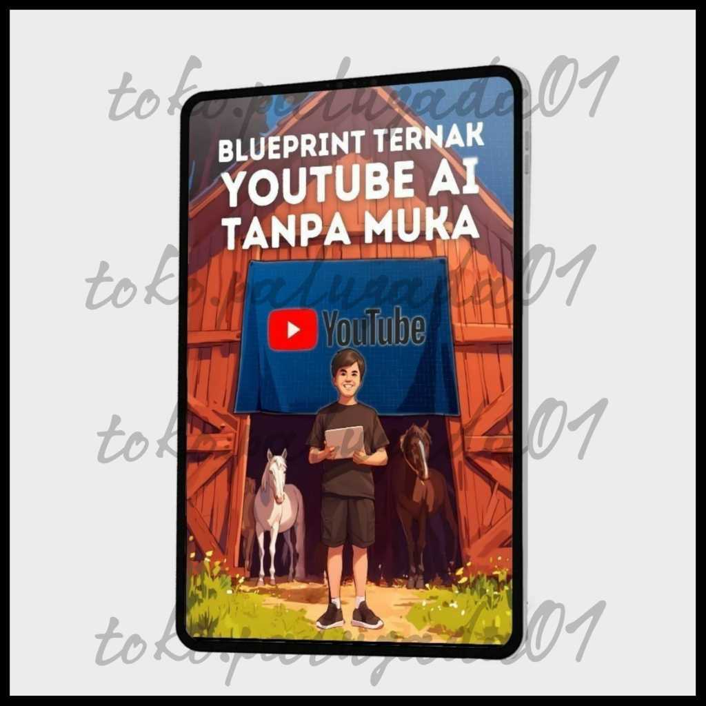 (44) Blueprint Ternak Youtube AI Tanpa Muka