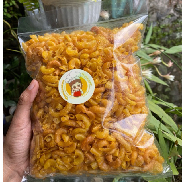 

1000 gr Makaroni Cikruh Renyah Tidak Keras - Pilih Varian Rasa