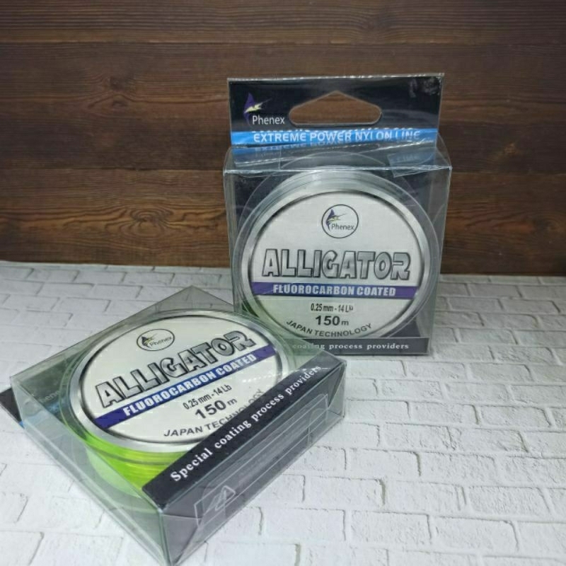 SENAR PANCING PHENEX ALLIGATOR CLEAR / STABILO 150M