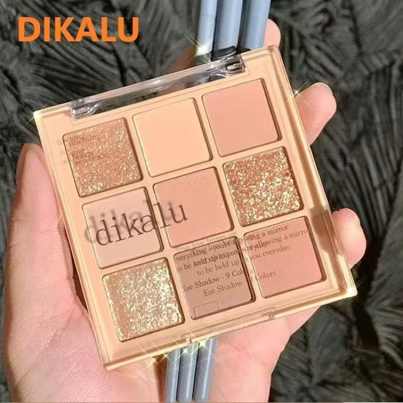 EYE SHADOW DKL-901 Eyeshadow Korea Matte Glitter 9 warna milk tea series