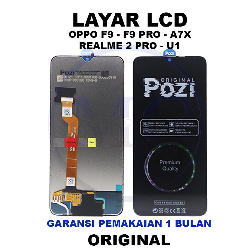 LCD TOUCHSCREEN OPPO F9 / F9 PRO / REALME 2 PRO /REALME U1 ORI POZI