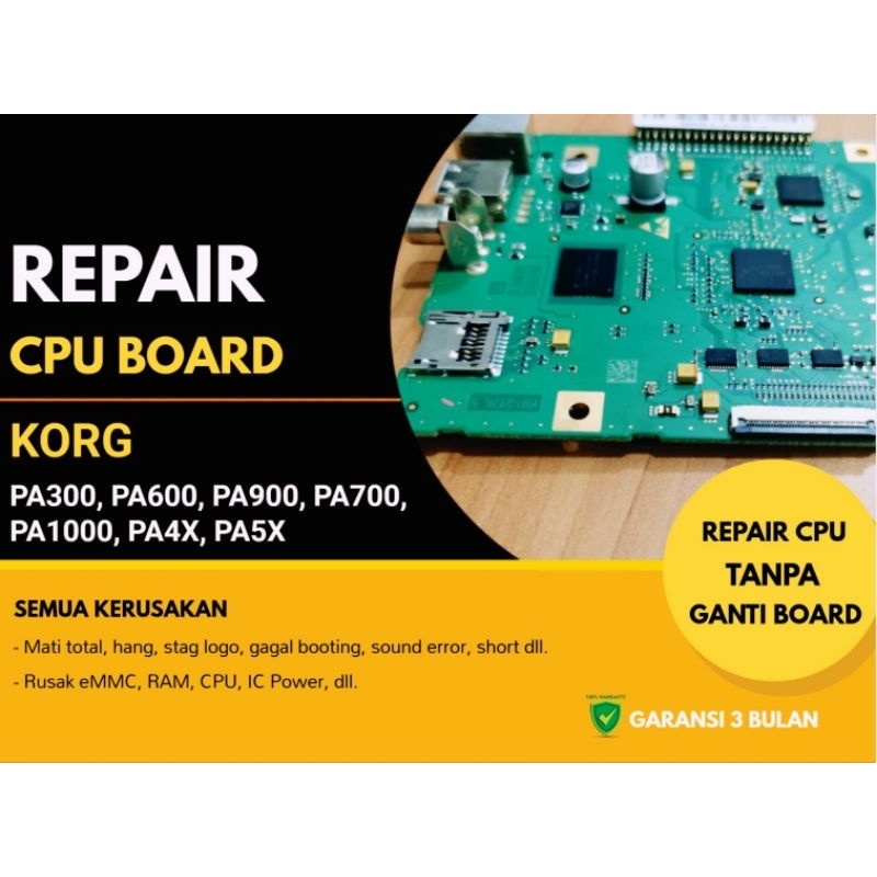 Service / Repair CPU Board Korg PA5X