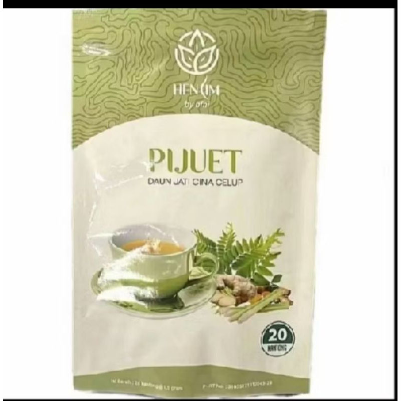 

Teh pijuet Daun jati cina celup by Afni