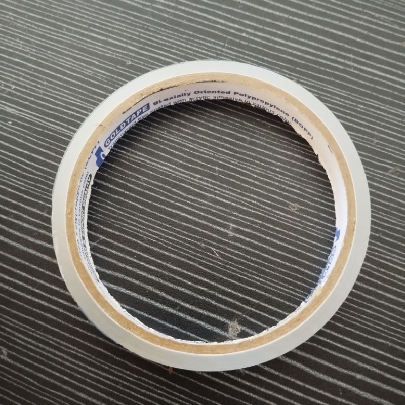 

Isolasi GoldTape Bening | Solatip 12 mm x 25yard
