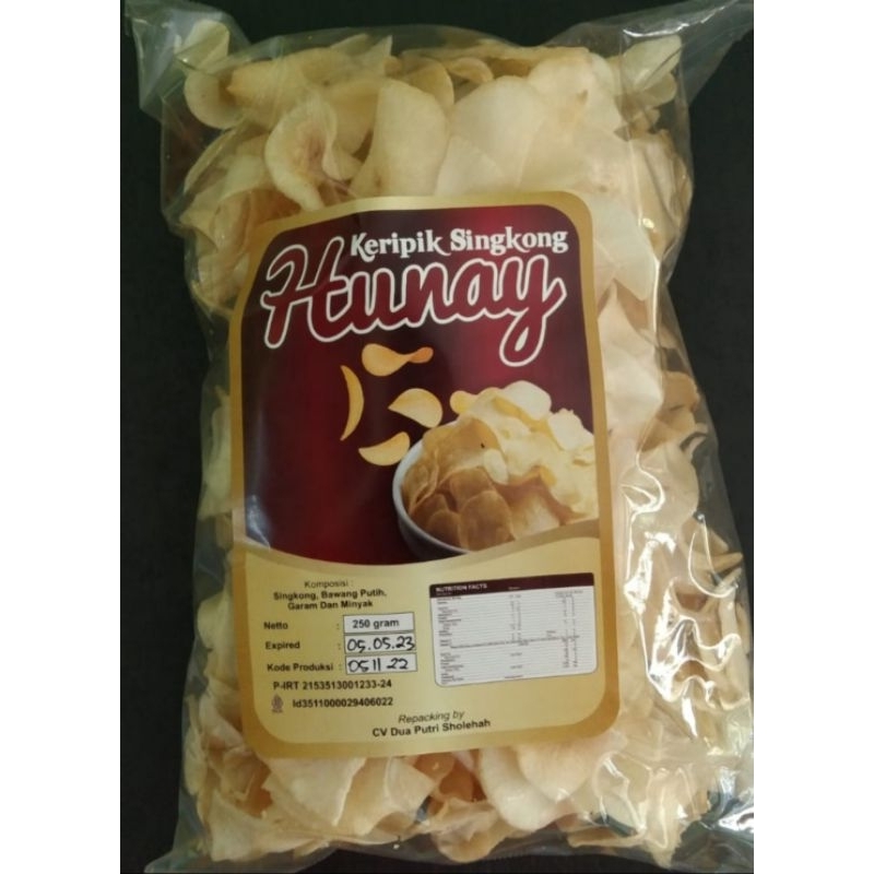 

KERIPIK SINGKONG HUNAY