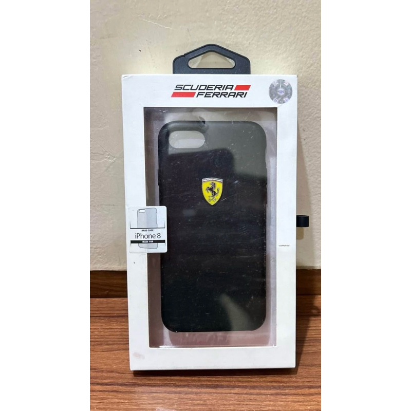 CASE iPhone 7 dan 8 reguler size ORIGINAL SCUDERIA FERRARI