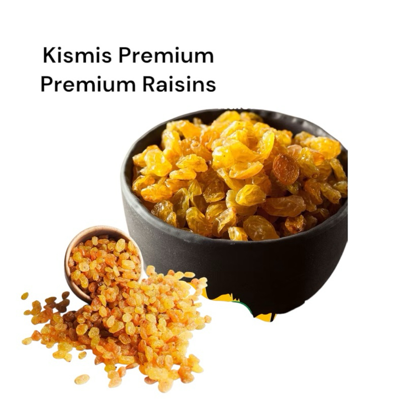 

Kismis Premium Raisins Fresh Enak Asam Manis Mutiara Khas Arab Oleh-oleh Haji Umrah