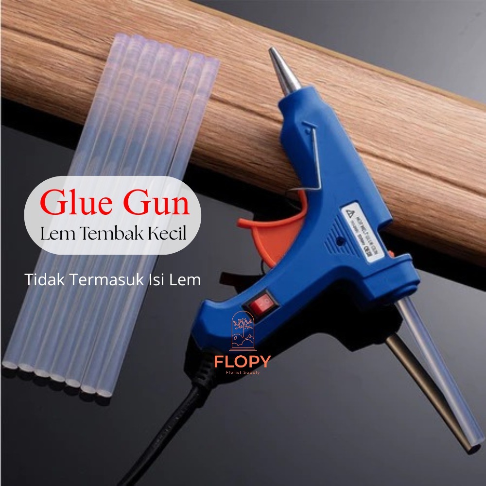 

RB Lem Tembak Biru 20 Watt / Glue Gun / Lem Tembak Kecil