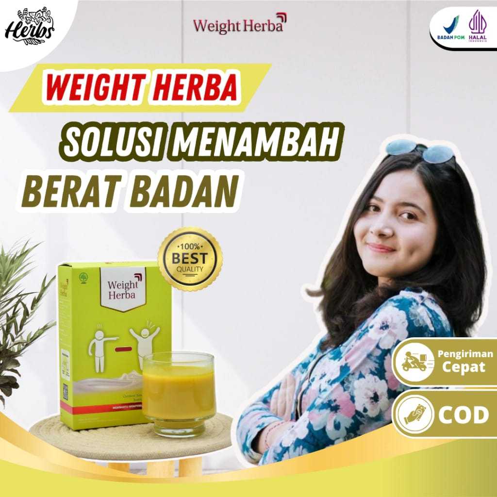 

Weight Herba - Susu Penggemuk No.1 di Indonesia Solusi Alami Tubuh Ideal