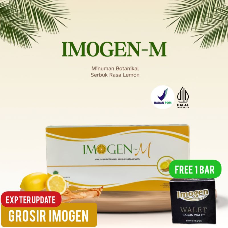 SALE Imogen m lemon exp 2026 eceran 5 sachet