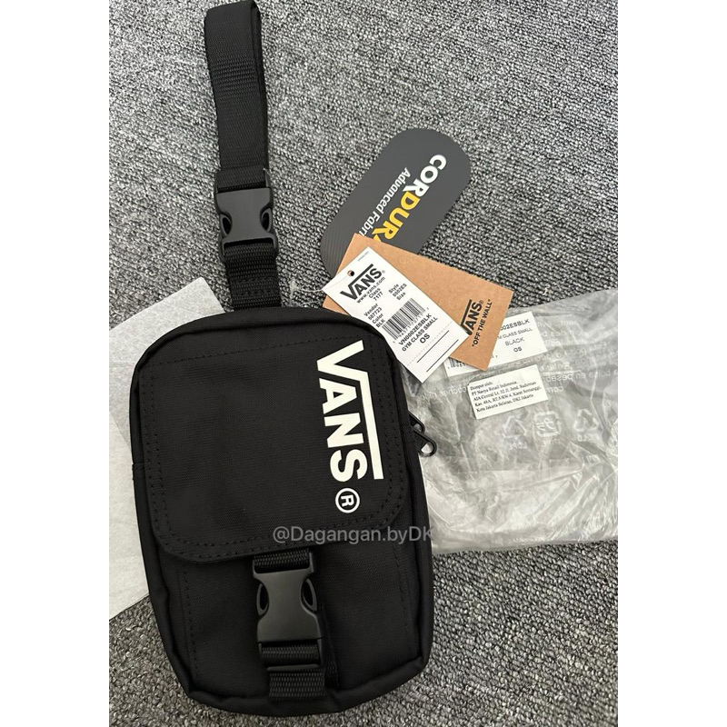 Tas Vans Sling Bag Original Barang Resmi 100% Hitam (Phone Bag)