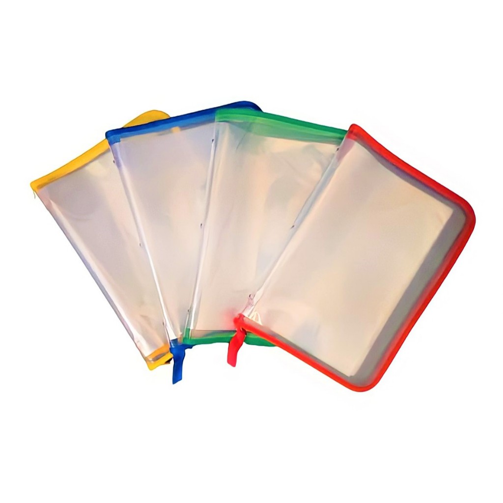 

MAP DOKUMEN ZIPPER ISI 20 lembar SLETING FOLIO CLEAR HOLDER DISPLAY BOOK DOCUMENT HOLDER