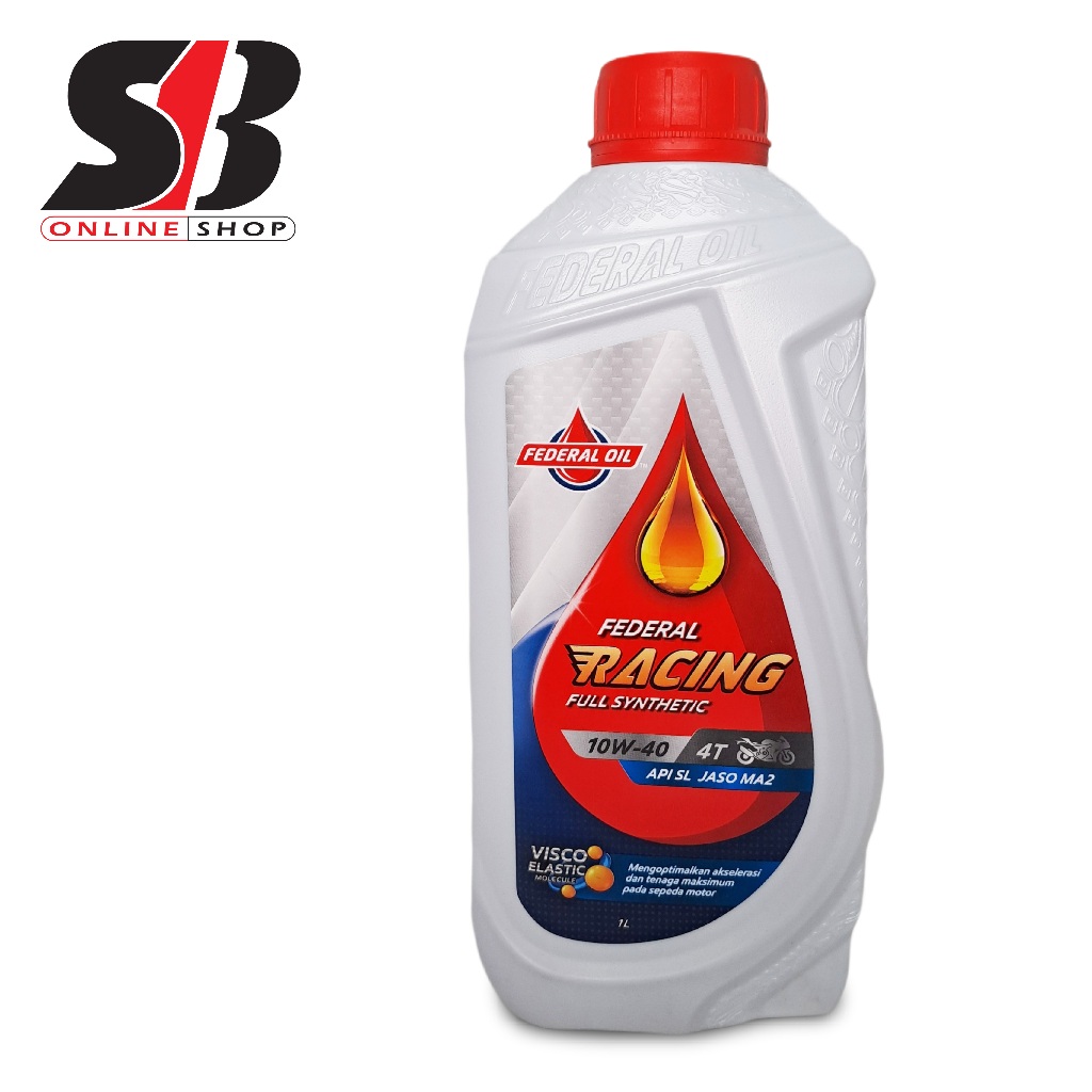 FEDERAL - RACING 10W-40 1L - Oli Motor