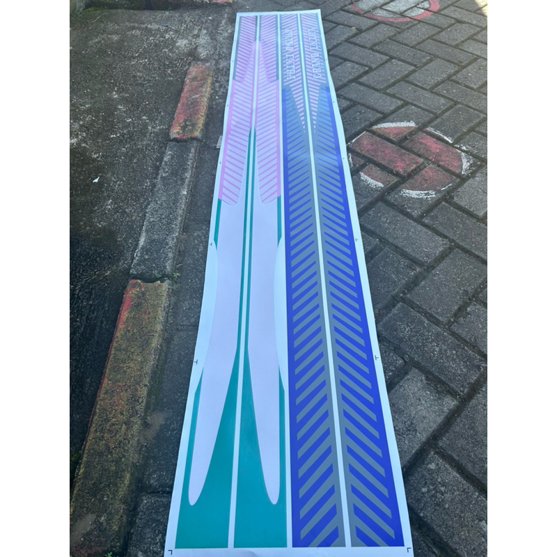 striping sticker body kijang grand extra kijang 1995 grand extra 1.5