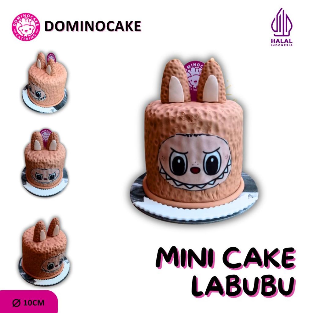 

Dominocake | Kue Ulang Tahun Mini Labubu Diameter 10 cm