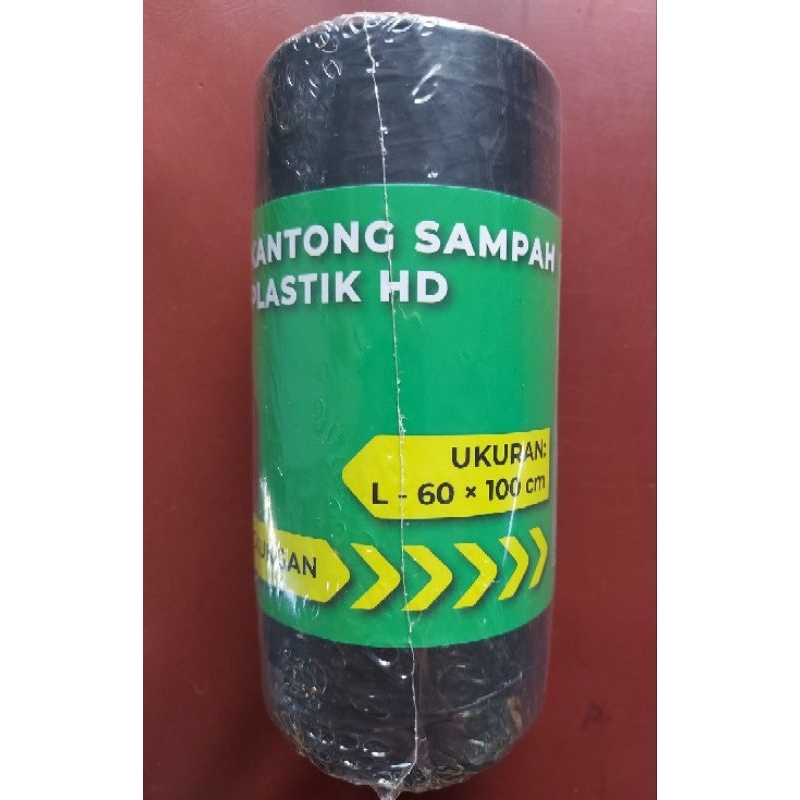 Kantong sampah plastik X-TRA rol 60x100, 80x120