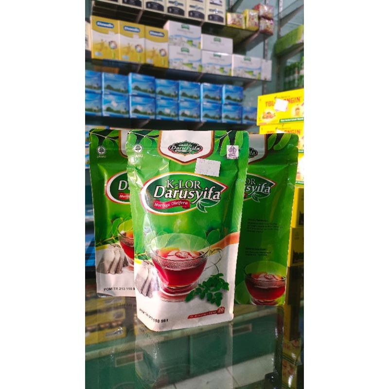 

TEH CELUP DAUN KELOR DARUSYIFA / TEH ALAMI ORIGINAL / MORINGA DAUN KELOR