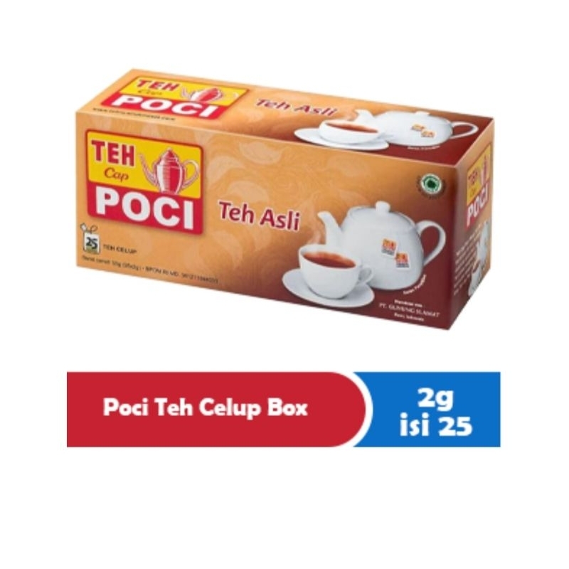 

POCI TEH CELUP BOX 25's