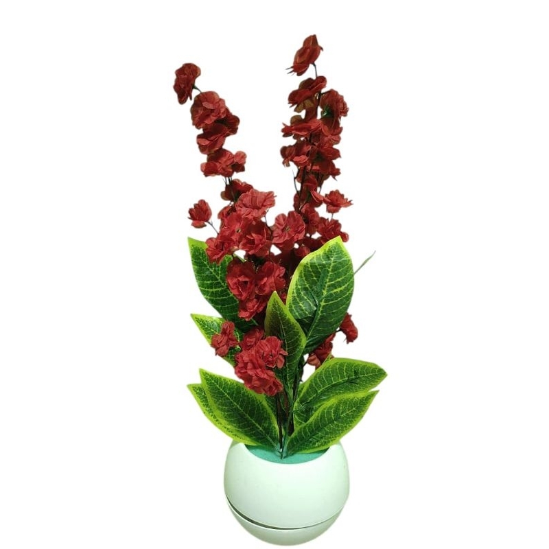 bunga sakura,bunga hias meja,bunga artificial,bunga sudut