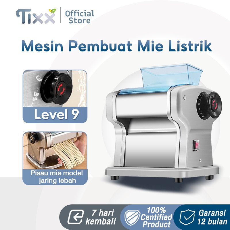 TIXX Mie Listrik Elektrik Otomatis Noodle Maker Machine Noodle Motor Peralatan Masak