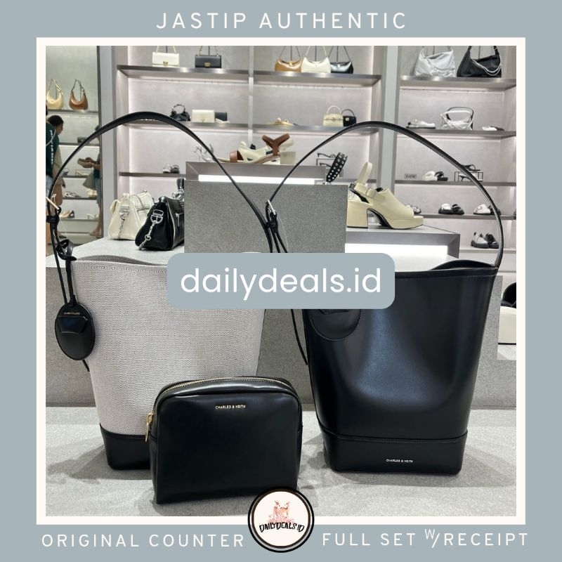#2-10671729 Enola Bucket - Jast[p] CK ORIGINAL COUNTER ELONGATED BAG TAS STORE AUTHENTIC ASLI MALL S