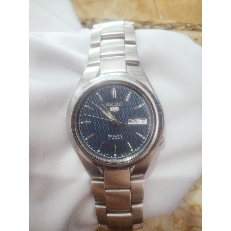 Seiko 5 snk603k1 blue dial mulus