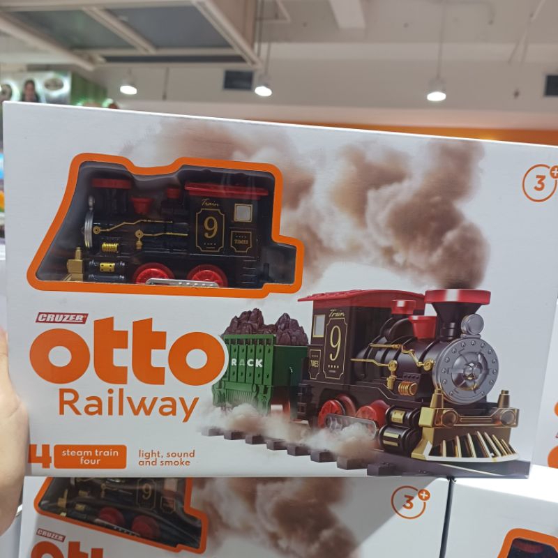 Mainan Kereta Api Cruzer Otto Railway Kereta Api Uap Anak Mainan