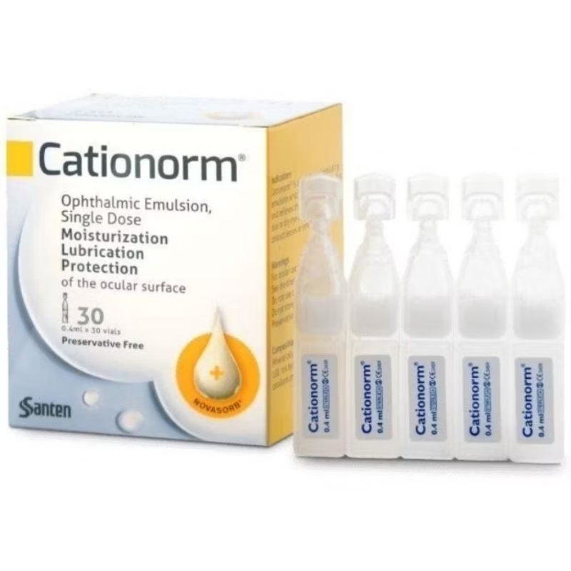 CATIONORM eye drop 30 vials tetes mata