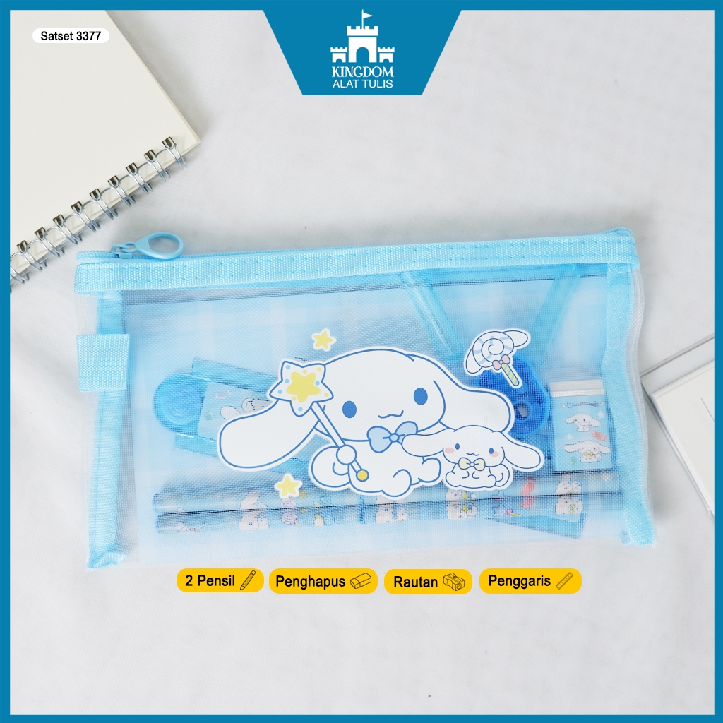 

Pensil Set Alat Tulis Sekolah Lucu Morol 3377 / Stationery Set Souvenir Ulang Tahun Anak