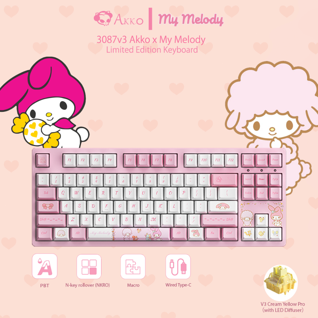 Akko 3087v3 My Molody Limited Edition Keyboard