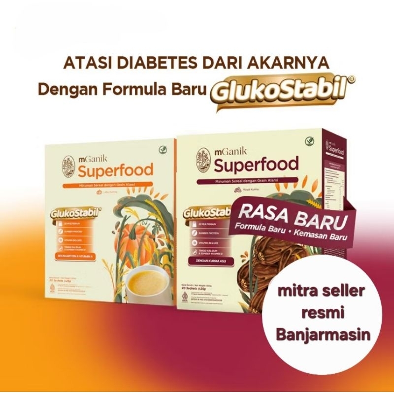 

Mganik multigrain 500gx3 box free GIFT dan buku panduan kemasan terbaru