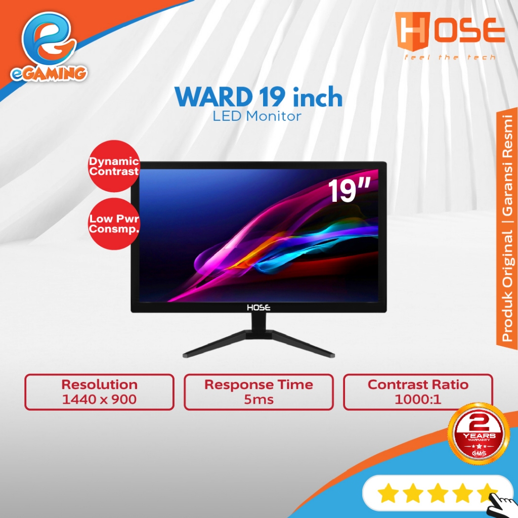 Hose Ward LED Monitor 19 inch FHD 1920x1080