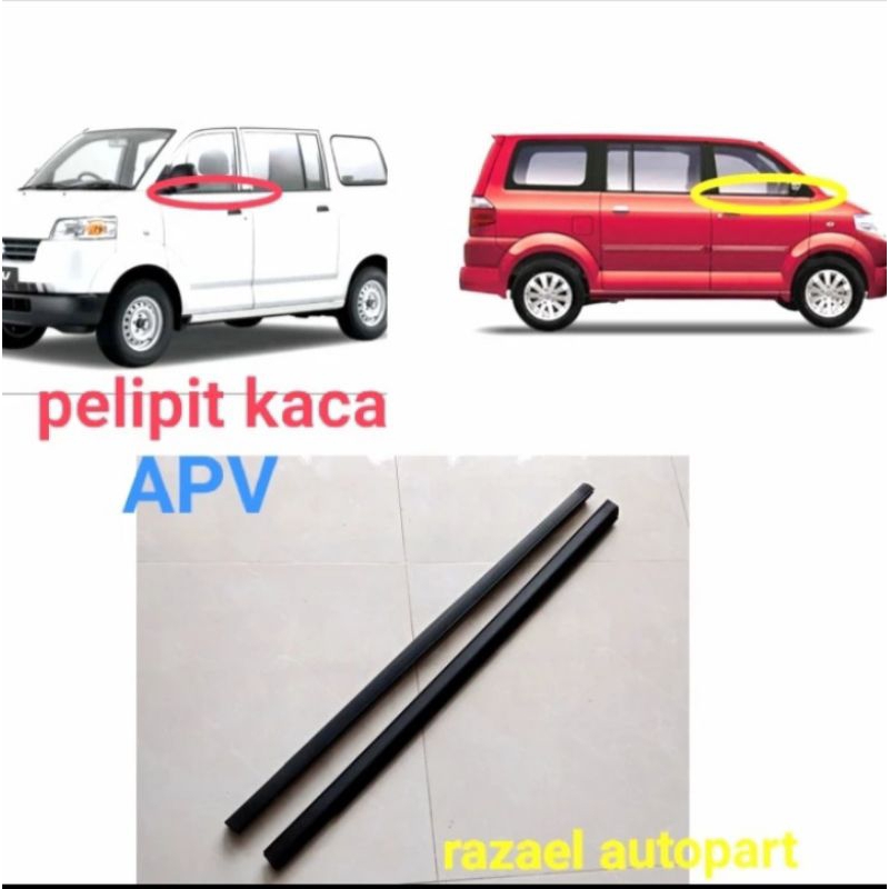 pelipit kaca apv,list pelipit pintu Suzuki apv