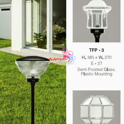 lampu taman kaca glass dlx lampu taman outdoor pilar standing waterproof kaca hias