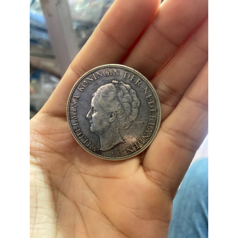 koin kuno wilhelmina koningin der nederlanden 1930