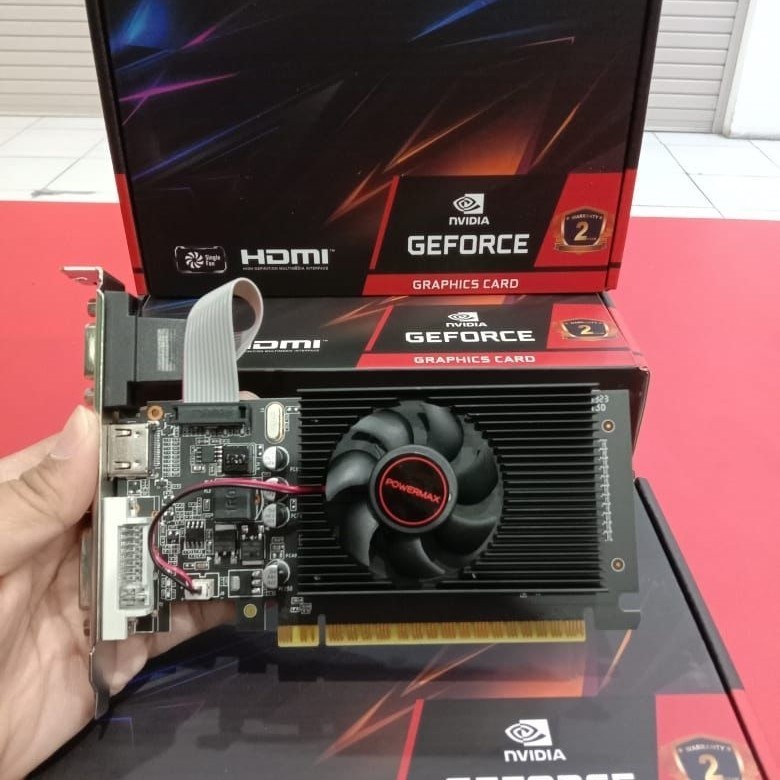 VGA CARD POWERMAX GT610 GT730 GTX750TI GARANSI 2 TAHUN