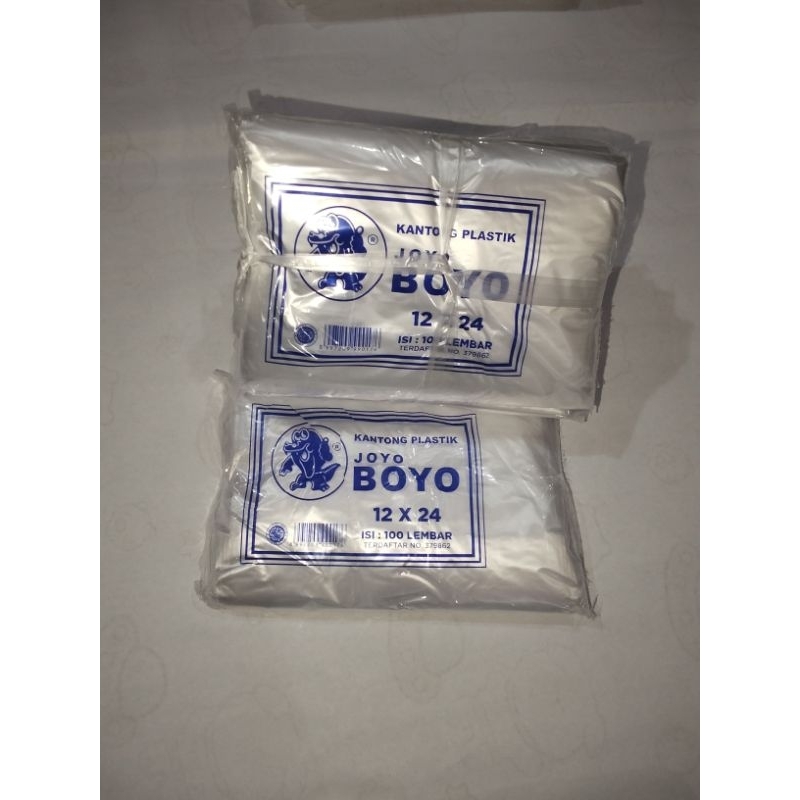 Plastik Boyo Biru 12x24