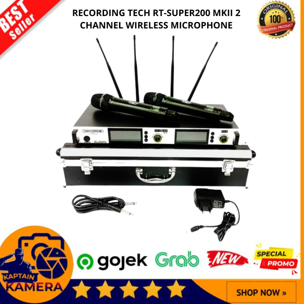 Recording Tech RT-SUPER 200 Mic Wireless