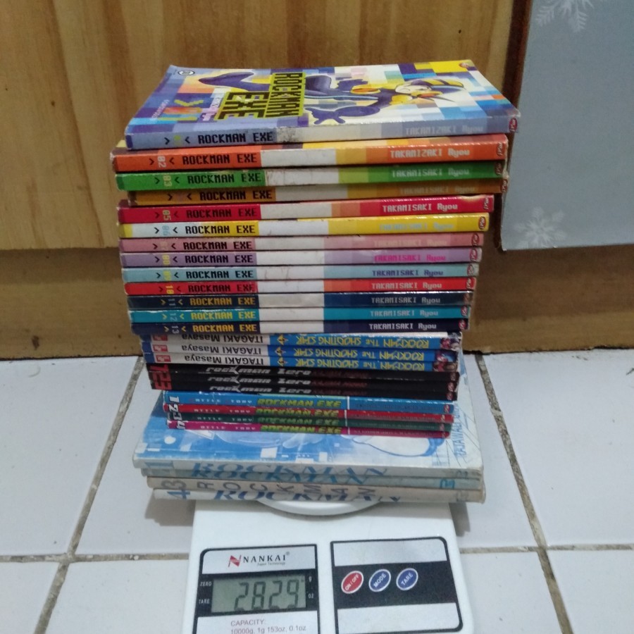 Set komik kumpulan Seri Rockman